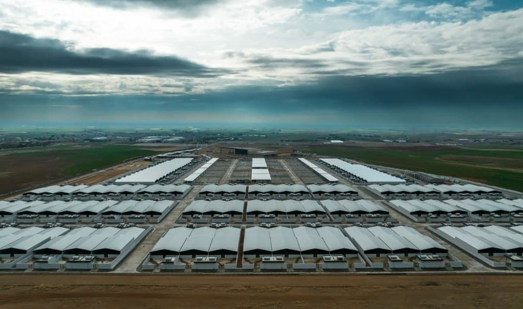 Megal Facility Aerial View